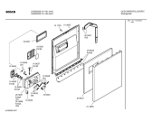 Схема №4 SGS8502II Exklusiv с изображением Передняя панель для посудомойки Bosch 00353894