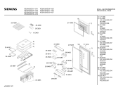 Схема №2 KS42V20GR с изображением Панель для холодильника Siemens 00356534