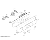 Схема №4 SE5BY55 с изображением Вкладыш в панель для электропосудомоечной машины Bosch 00426015