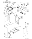 Схема №2 WOR16154PL с изображением Декоративная панель для стиральной машины Whirlpool 481010533374