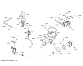 Схема №3 SL85A705UC с изображением Программатор для электропосудомоечной машины Bosch 00648334
