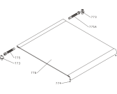 Схема №5 G4705E (185260, P43A2-22VTD) с изображением Лимб (диск) для духового шкафа Gorenje 233361