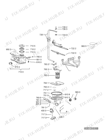 Схема №2 GSU 5664 WS с изображением Обшивка для посудомойки Whirlpool 481231019104