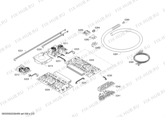 Схема №1 CIT304TM с изображением NTC сенсор для плиты (духовки) Bosch 12017820