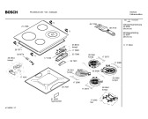 Схема №1 PKF665CEU с изображением Инструкция по установке/монтажу для плиты (духовки) Bosch 00528997
