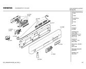 Схема №3 SE24M252EE SELECCION с изображением Панель управления для посудомойки Siemens 00440488