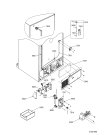 Схема №8 G25E FSB23IX с изображением Элемент корпуса для холодильника Whirlpool 481246469281