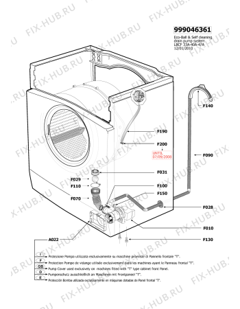 Схема №5 AWZ 710 ES с изображением Всякое для стиральной машины Whirlpool 482000017307
