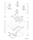 Схема №1 G2P HG62/SS с изображением Пламярассекатель для духового шкафа Whirlpool 481236068201