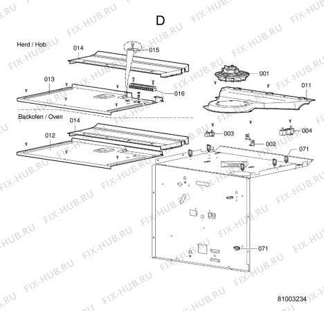 Схема №3 CK 7482 R с изображением Панель для плиты (духовки) Whirlpool 480121102683