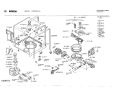 Схема №3 0730203500 SMU2200 с изображением Панель для посудомойки Bosch 00113594