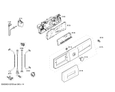 Схема №2 WM14E180 Extraklasse E14.18 с изображением Панель управления для стиралки Siemens 00669815
