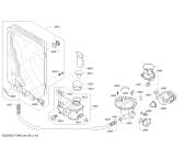 Схема №2 SMS40M02AU, ActiveWater, Made in Germany с изображением Передняя панель для посудомойки Bosch 00746098