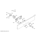Схема №3 B16E74S1 с изображением Внешняя дверь для духового шкафа Bosch 00671257