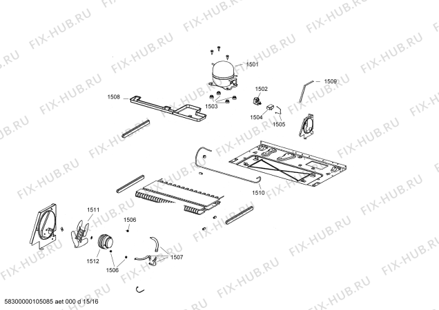 Схема №10 SK535263 с изображением Вставка для холодильника Bosch 00603285