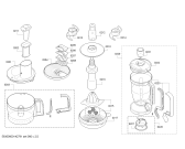 Схема №2 MCM4200AU с изображением Соединительный кабель для кухонного измельчителя Bosch 00656728
