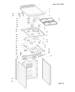 Схема №3 K6M5SWF (F067449) с изображением Панель для электропечи Indesit C00117655