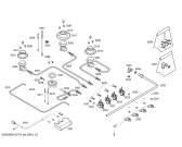 Схема №1 PRH626B90E ENC.PRH626B90E 3G+1W C60F IH5 BOSCH с изображением Варочная панель для плиты (духовки) Bosch 00681370