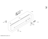 Схема №3 SK25E201EU с изображением Силовой модуль запрограммированный для посудомойки Siemens 00655804