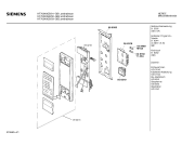 Схема №2 HF76240GB с изображением Передняя панель для свч печи Siemens 00093215