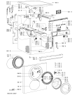 Схема №2 WAK 7670 с изображением Декоративная панель для стиральной машины Whirlpool 480111100406