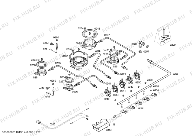 Схема №1 PCP785GNL с изображением Варочная панель для плиты (духовки) Bosch 00477273