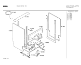 Схема №2 SMS3042GB с изображением Панель для посудомойки Bosch 00273043