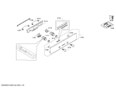 Схема №4 HB63AA620J с изображением Панель управления для плиты (духовки) Siemens 00674302