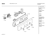 Схема №3 SRS4002GB с изображением Инструкция по эксплуатации для посудомоечной машины Bosch 00525075
