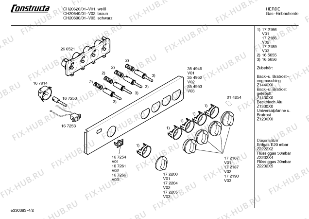 Схема №2 CH17620 с изображением Ручка конфорки для духового шкафа Bosch 00172167