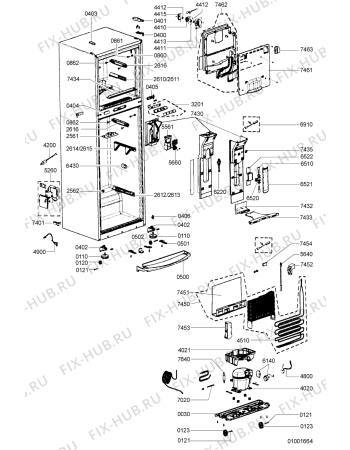 Схема №1 ARC 4179 с изображением Другое для холодильника Whirlpool 481221538022