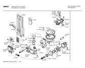 Схема №3 SRV43A23 с изображением Инструкция по эксплуатации для электропосудомоечной машины Bosch 00691549