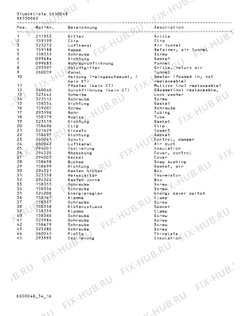 Схема №10 SK530062 с изображением Корзина для холодильной камеры Bosch 00294315