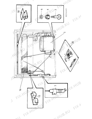 Взрыв-схема холодильника Unknown EFG3130 - Схема узла C10 Cold, users manual