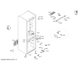 Схема №2 KGN57P00NE с изображением Модуль управления для холодильной камеры Bosch 00648215