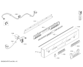 Схема №2 S36KMM35N Kenmore с изображением Панель управления для посудомойки Bosch 00775399