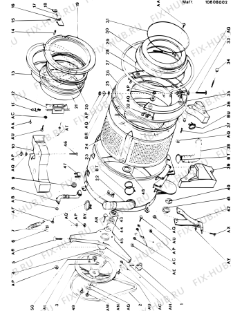 Схема №2 LB420GB (F003557) с изображением Гидрошланг для стиралки Indesit C00003061