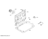 Схема №5 HCE744720U с изображением Стеклокерамика для электропечи Bosch 00685071