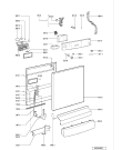 Схема №1 ADP 6446/7 WH с изображением Обшивка для посудомоечной машины Whirlpool 481245373657