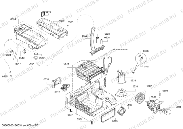 Схема №3 WTW86265GR Logixx 9 SelfCleaning Condenser с изображением Панель управления для сушилки Bosch 11004738