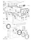 Схема №1 EURO 1200 с изображением Модуль (плата) для стиралки Whirlpool 481221470821