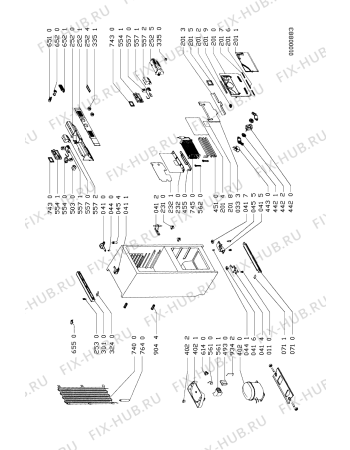 Схема №2 ART 180 с изображением Поверхность для холодильной камеры Whirlpool 481945819783