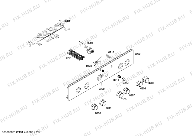 Схема №3 HM522210T с изображением Ручка выбора температуры для духового шкафа Siemens 00614966
