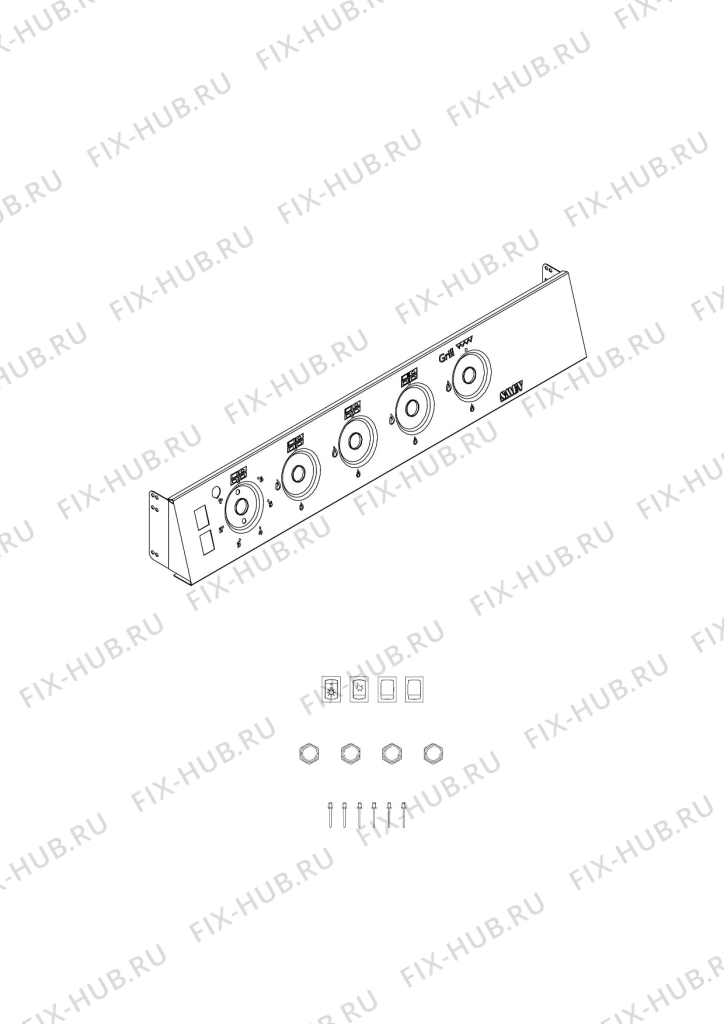 Большое фото - Другое для холодильника Electrolux 1053115117 в гипермаркете Fix-Hub