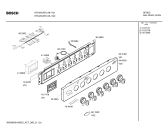 Схема №4 HSV442REU, Bosch с изображением Панель управления для плиты (духовки) Bosch 00446650
