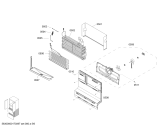Схема №3 KMF40A40TI с изображением Дверь для холодильной камеры Bosch 00712934
