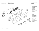 Схема №4 SE24200CH с изображением Передняя панель для посудомойки Siemens 00351689