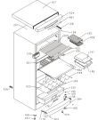 Схема №3 KR260E (177989, HZS2766) с изображением Дверь для холодильной камеры Gorenje 188827
