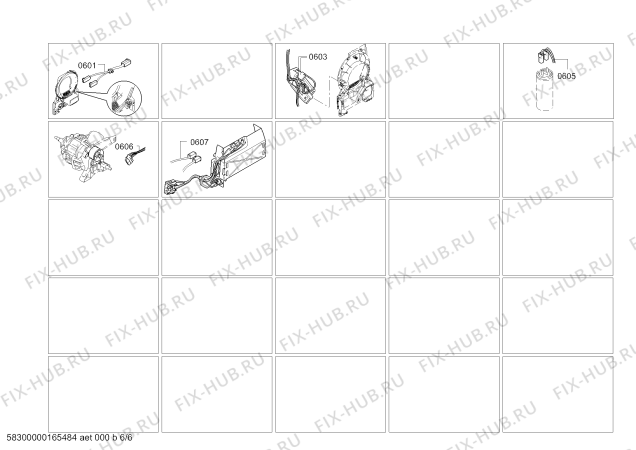 Взрыв-схема сушильной машины Bosch WTA74101FF Maxx - Схема узла 06