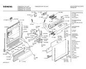 Схема №3 SN28250 с изображением Панель для посудомойки Siemens 00287524